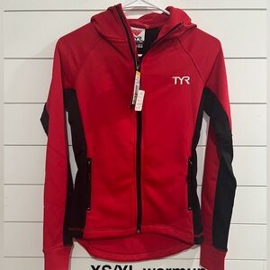 TYR Women's Bold Red and Black Utility Jacket